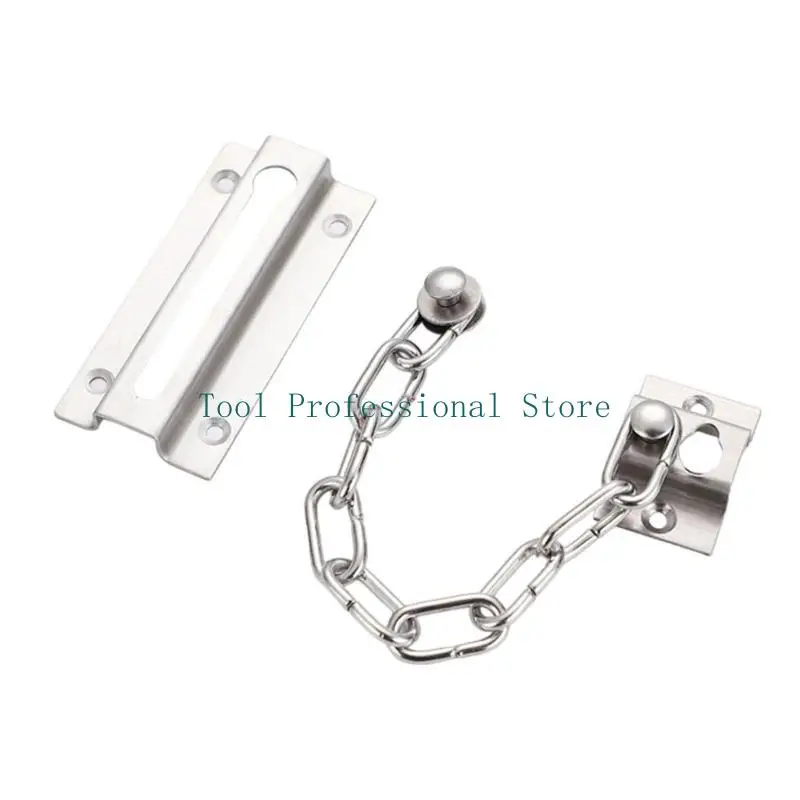 57QF Industrial Chain Lock Simple & Effective Door Chain Lock Thickened Door Lock Chain Quick Fixing for Added Privacy