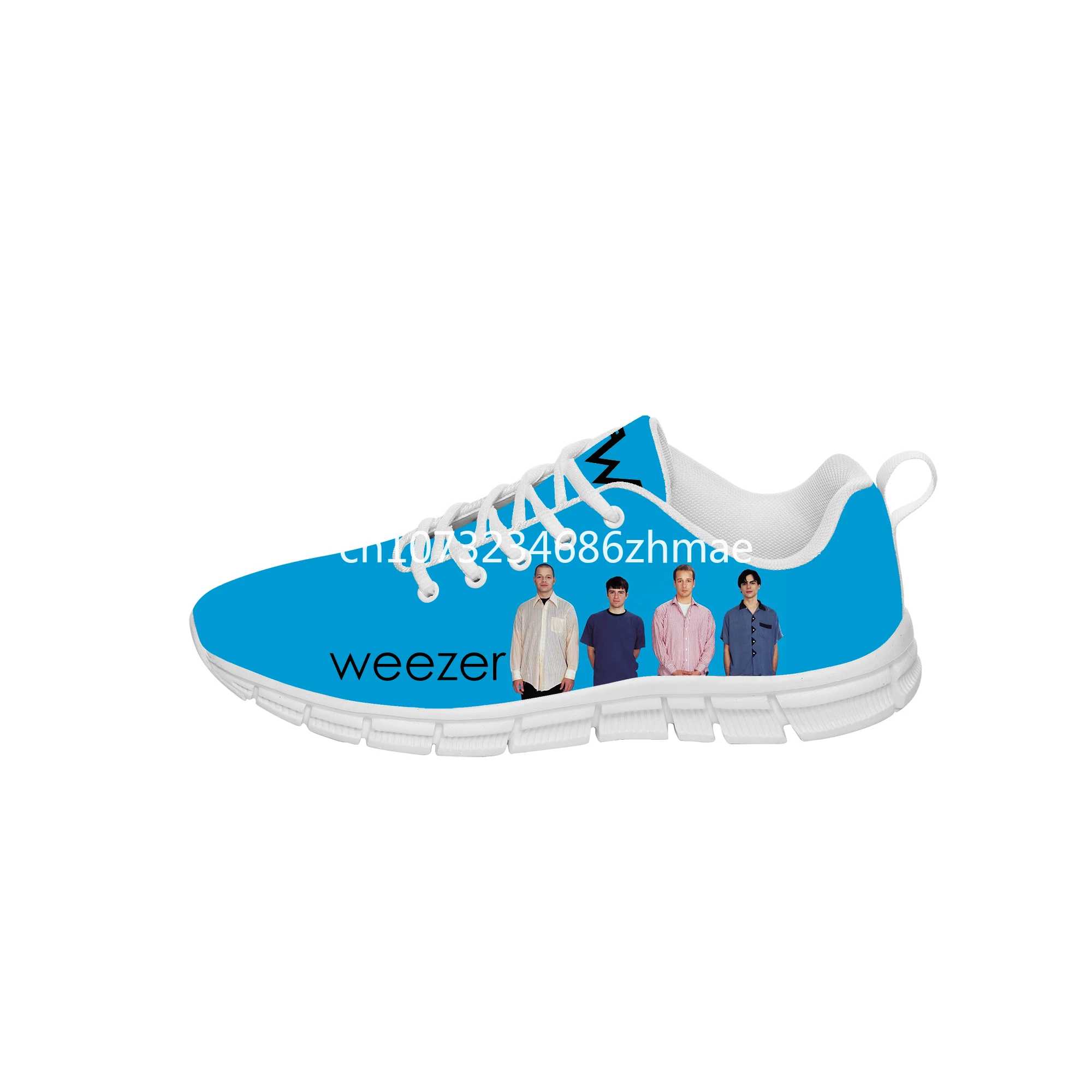 Weezer Pop Rock Band Sports Shoes Mens Womens Teenager Children Sneakers Custom High Quality Fashion Casual Couple Shoe