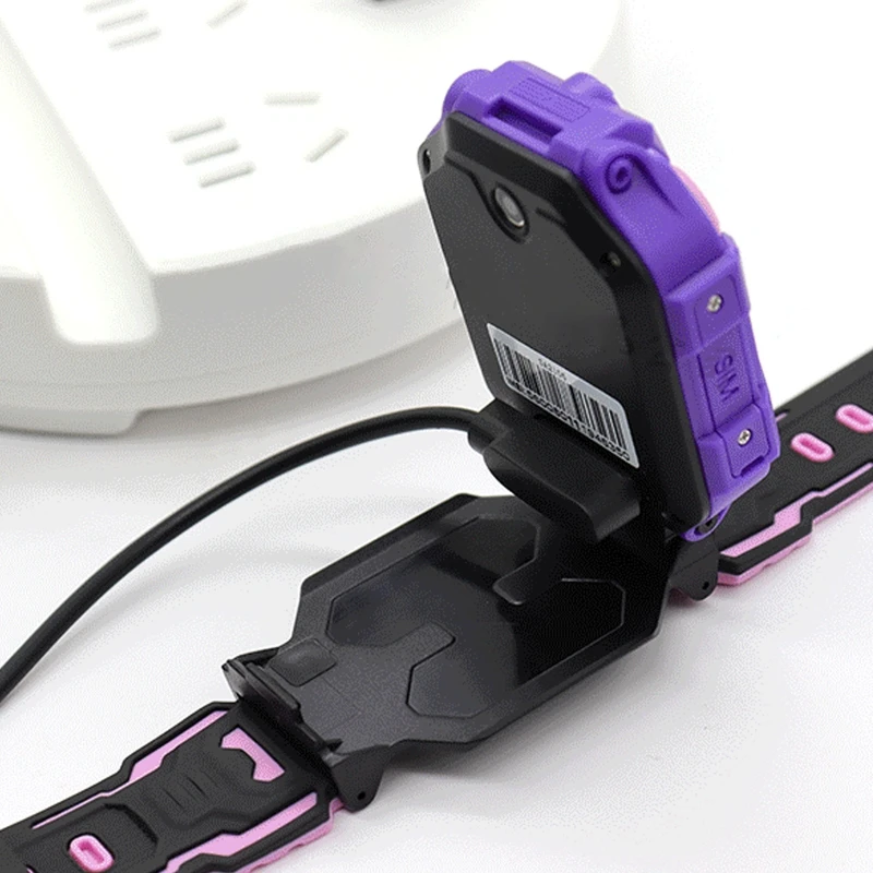 Universal Charger Stable Dock Stand Cradle Bracket Suitable for 2 Pin Watch USB Charging Cable Holder Power Adapter Base