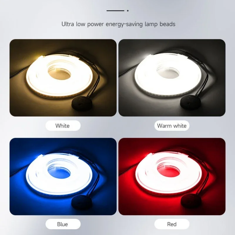 For Tesla Model Y Juniper 2025 Trunk Light Strip Fully Automatic Sensing RGB Tailgate Lighting LED Ambient Lamp Car Accessories