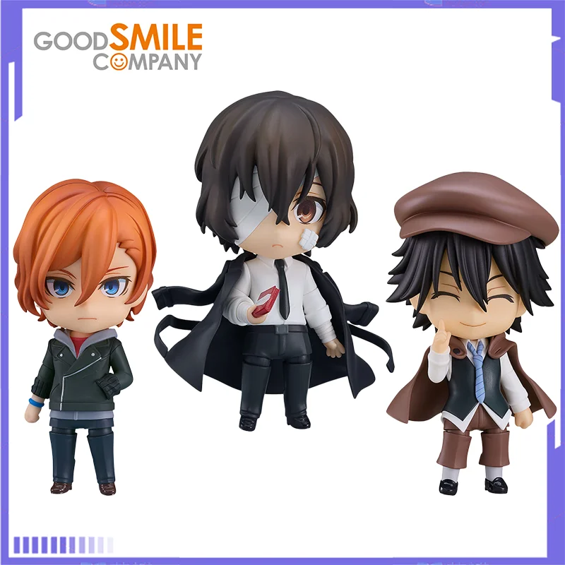

В наличии: Фигурки Good Smile Nendoroid 2409, 2348, 2410 по аниме Bungo Stray Dogs, коллекционные модели, игрушки