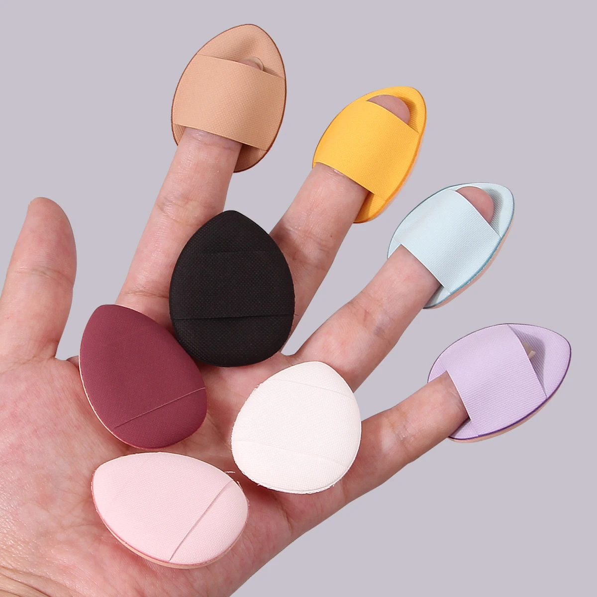 Mini soffio per cipria portatile con cuscino d'aria da 15 pezzi, un strumento per soffio di cipria per il trucco che adde bene per il trucco senza attaccare la polvere