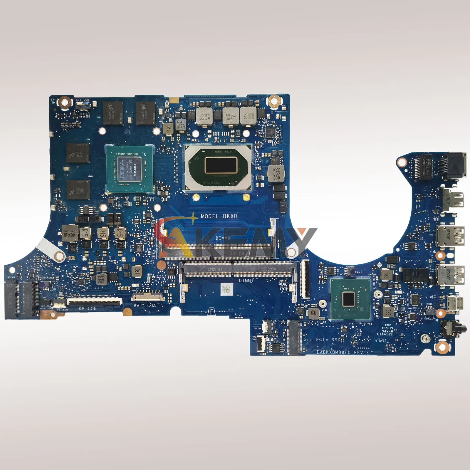 DABKXDMB8F0 Laptop Moederbord Voor ASUS TUF Gaming FX706iH FX706IC FX706II FA506I Moederbord W/10e Gen i5 i7 testen OK snel schip