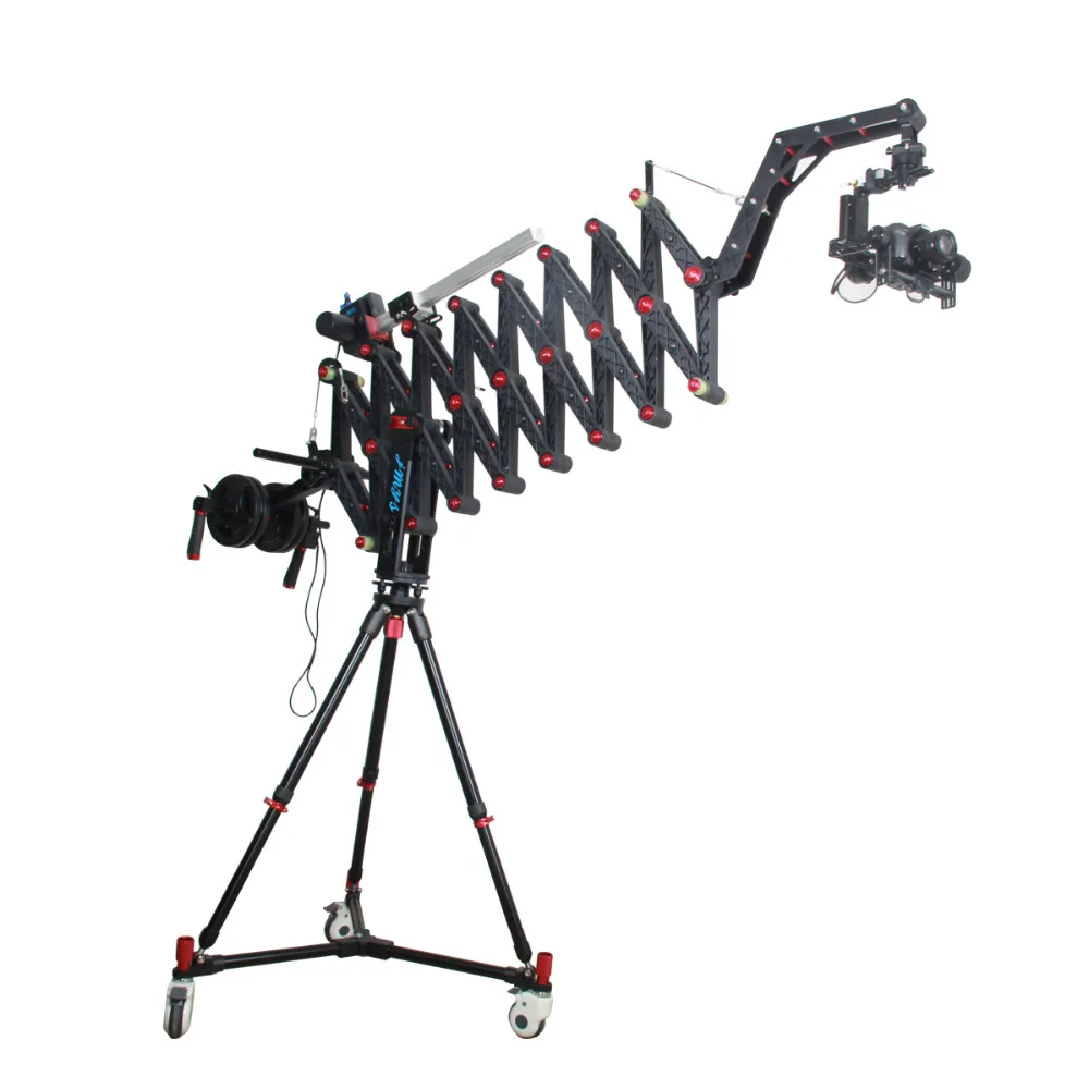 Adjustable Camera Extending Scissor Arm Telescopic Boom For Shooting Video Camera Film