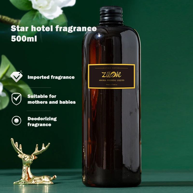Refill Liquid For Aromatherapy Diffuser Fireless Aroma Essential Oil Long Lasting Car Home Bedroom Hotel Fragrance Scent Refill view 5