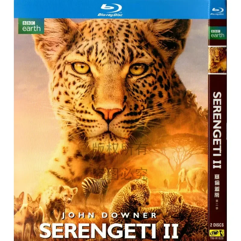 

Nature Biology Documentary Serengeti 2 BD High Definition 1080p Blu-ray 2 Disc