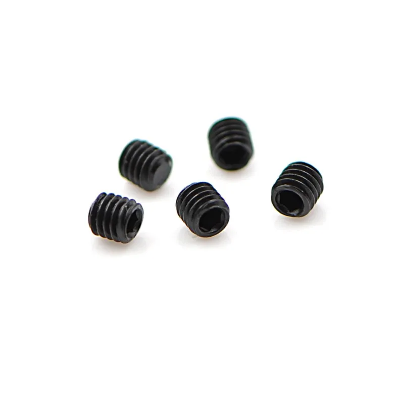 50pcs/Set Small Set Screw M3X3 Inner Hexagon Screw Coupling Fastening Screw For DIY Model Making Diameter 3mm