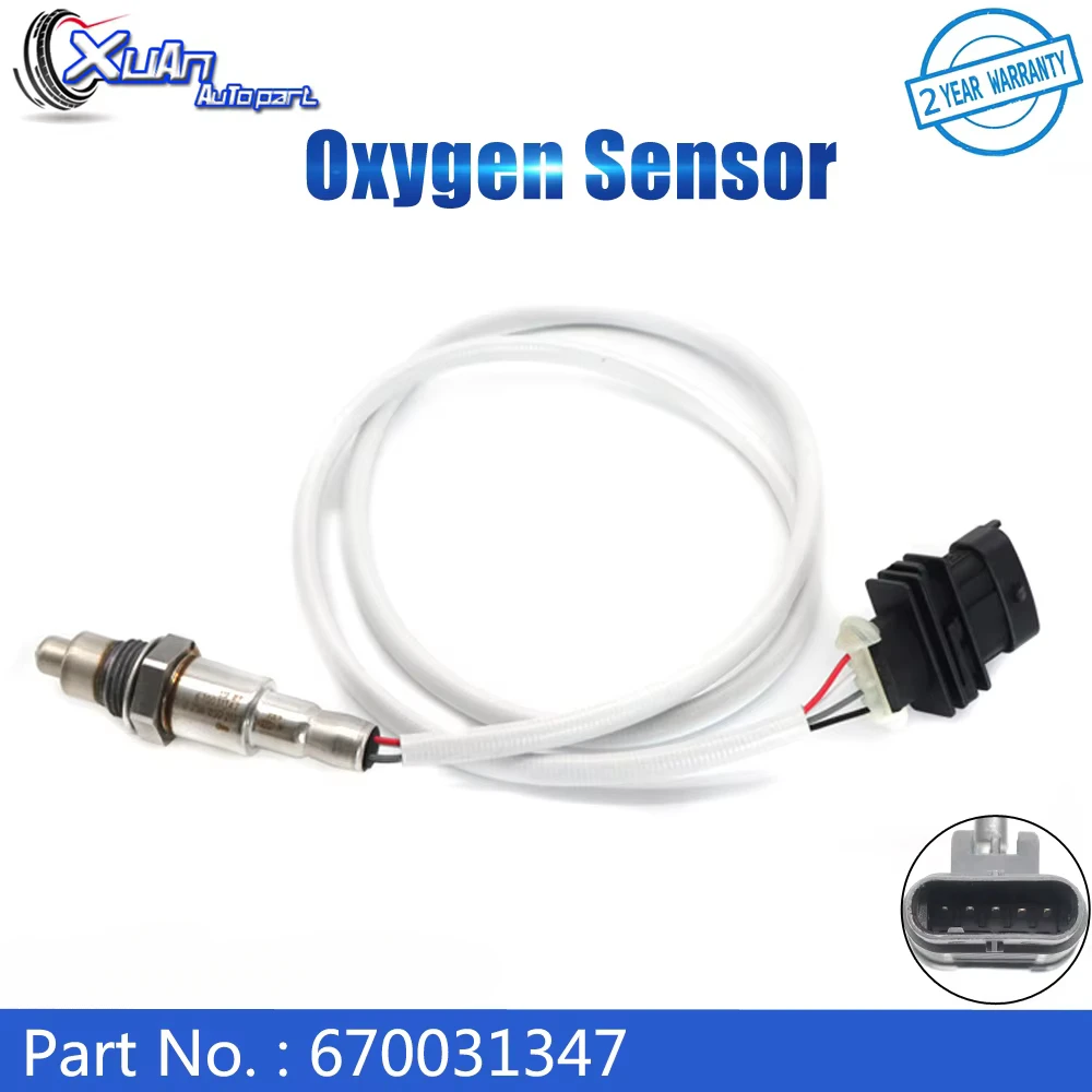 XUAN Rear Air Fuel Ratio Lambda O2 Oxygen Sensor 670031347 for Maserati Quattroporte Levante Ghibli 3.0 V6 4WD S Q4 Sedan 4-Door