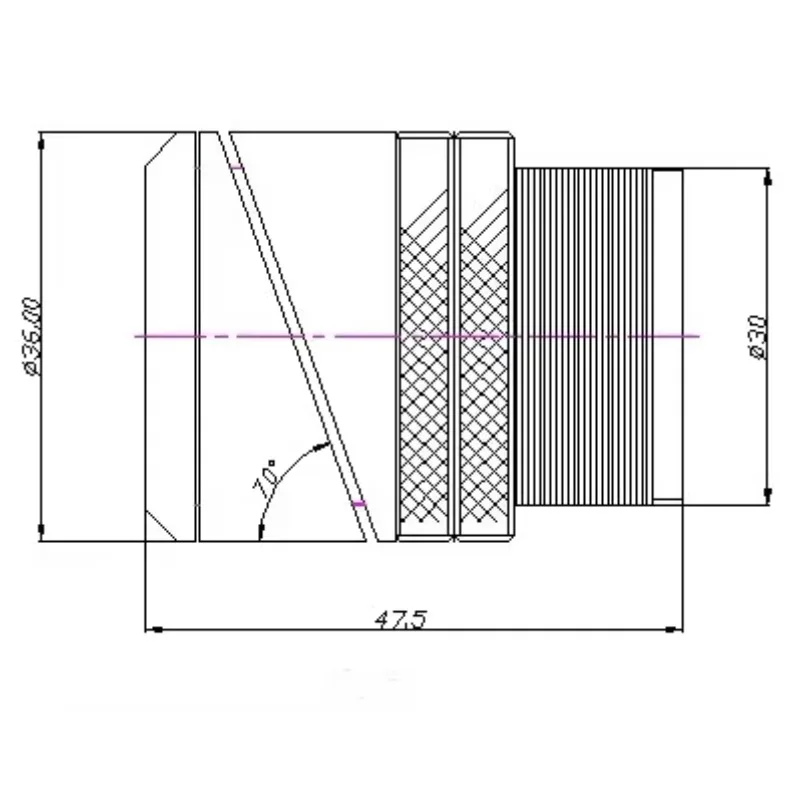 

NEW AHD 720P/1080P Rearview Flush Mount IR Night Vision Wide View Angle Oil Tanker Truck Reverse Parking Camera