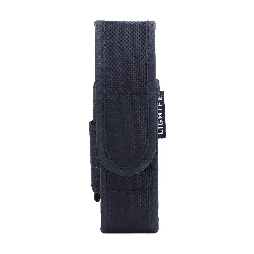 Tactical Molle Flashlight Pouch LED Torch Holster Nylon Waist Pack Outdoor Hunting Camping Duty Flashlight Belt Holder T410 T310