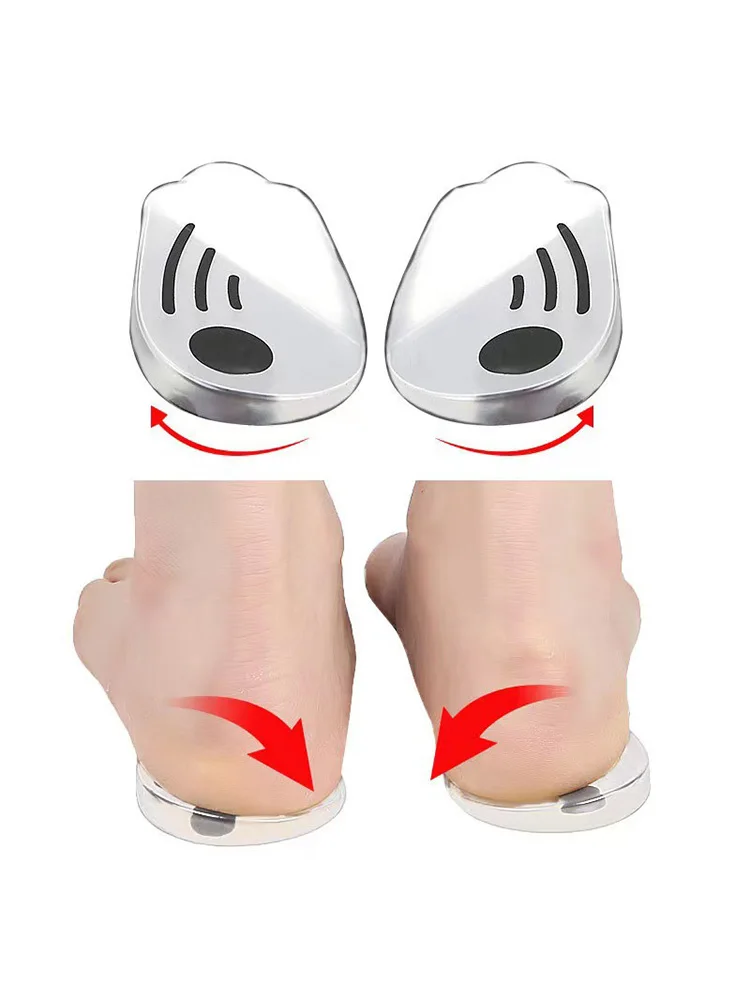 Silicone Orthopedic Insoles for Feet O/X Leg Type Valgus Varus Correction Plantar Fasciitis Gel Insole Magnet Massage Foot Care