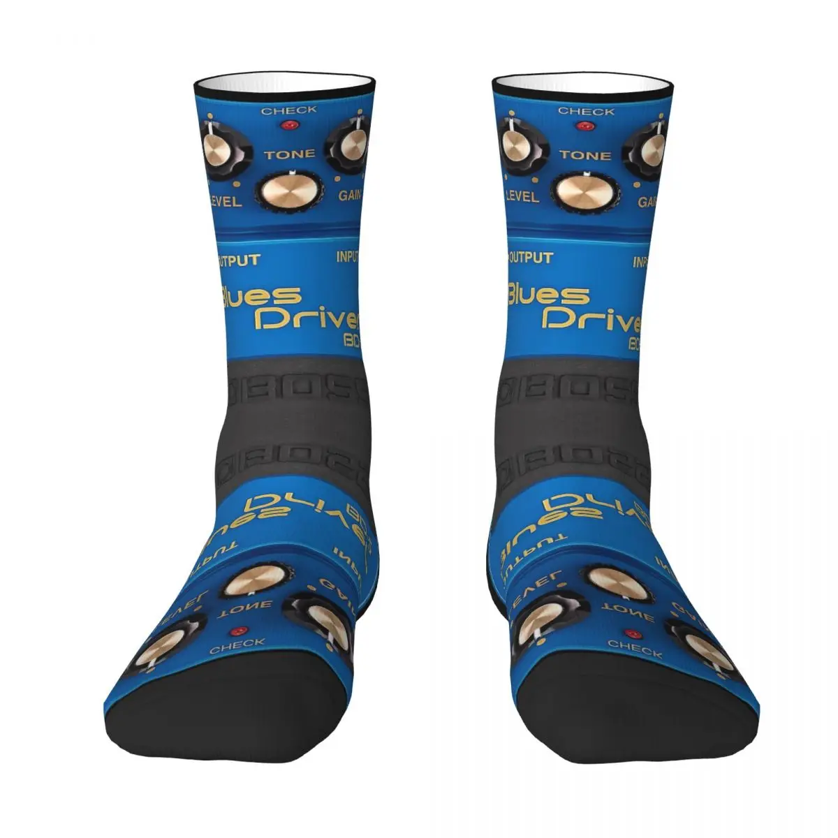 Boss Blues Driver BD-2 Overdrive Bluesbreaker Guitar Pedal Dirty Socks Soft Stockings All Season Long Socks for Unisex Gifts