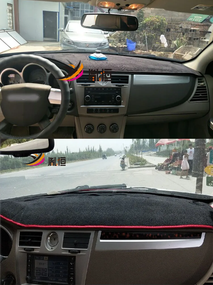 

For Chrysler Sebring Cabrio 200 2007-2010 Dashmat Dashboard Cover Instrument Panel Sunscreen Protective Pad Dash Mat Anti-Dirt
