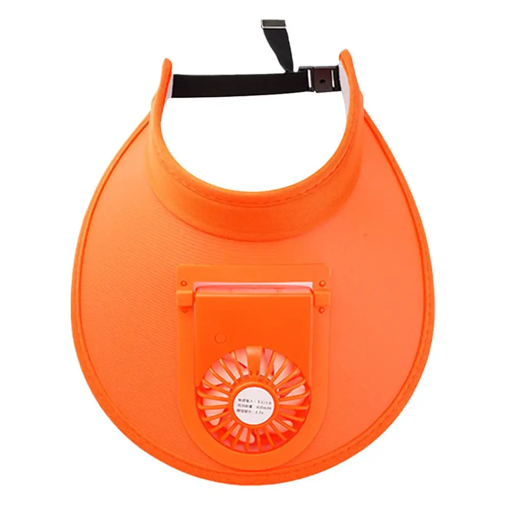 Verão respirável Cooling Fan Hat, Ajustável, recarregável Fan Cap, Anti proteção solar UV, Chapéu de pesca para esportes ao ar livre