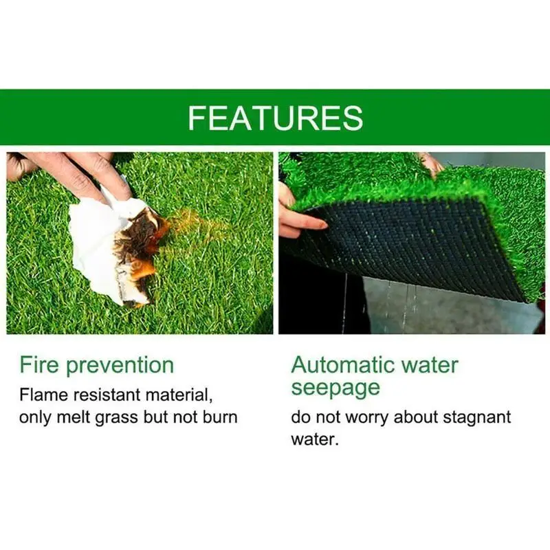 Simulation Artificial Lawn Fake Moss Lawns Anti Slip DIY Indoor Outdoor Garden Landscape Wedding Party Decor Supplies