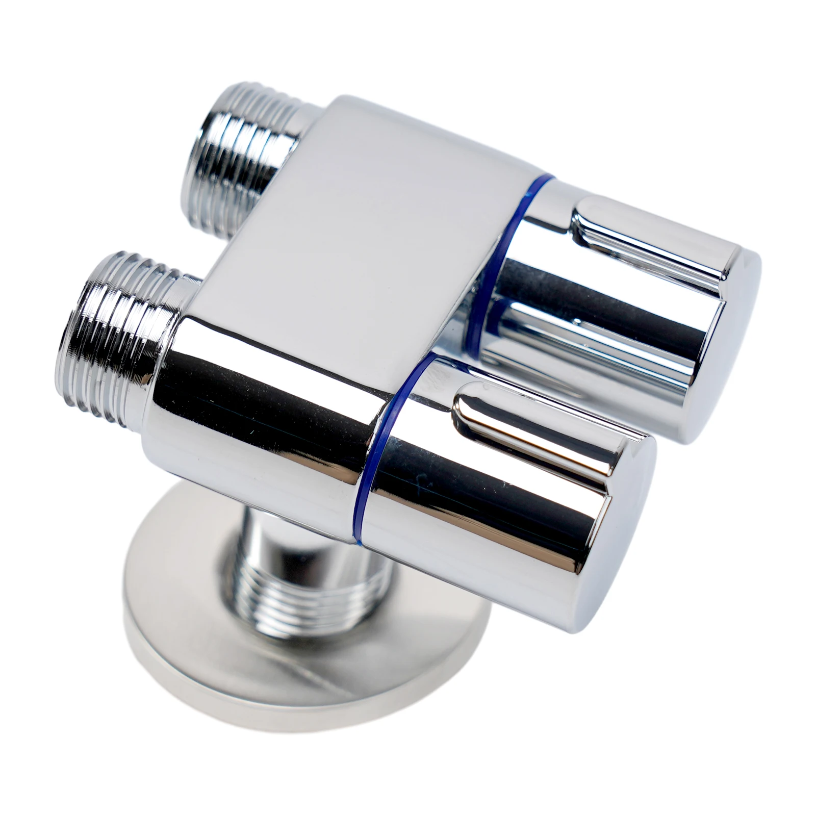 

Двойной регулирующий клапан 1в2, экономия времени по подключению двух устройств, антиокислительная нержавеющая сталь, без утечки воды