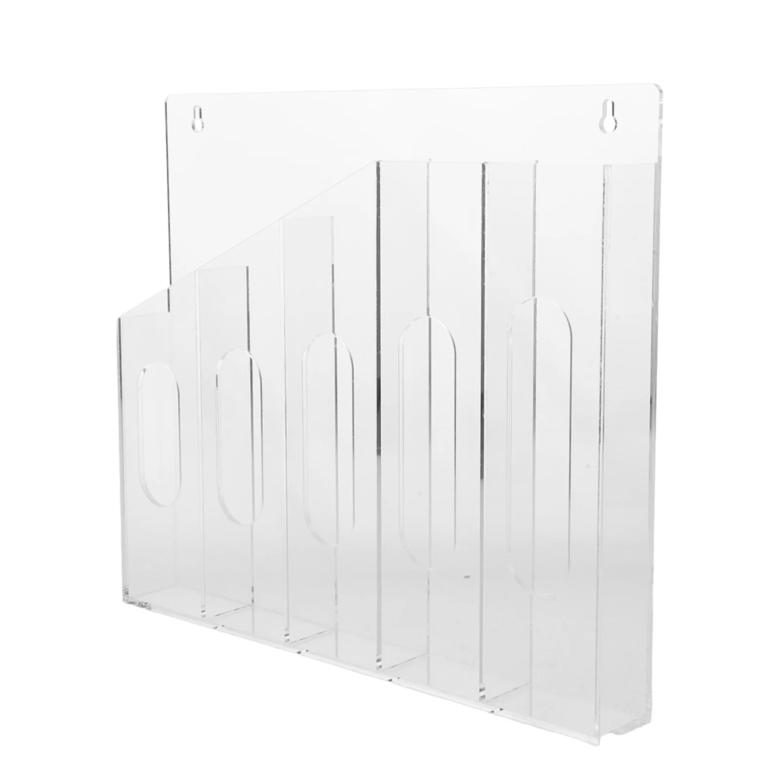 

Acrylic Straw Holder Reusable Disposable Straws Organizer Kitchen Countertop Storage Container For Chopsticks Wall Mounted