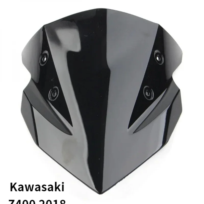 

Kawasaki motorcycle is suitable for Z400 2018, 2019, 2020, 2021, 2022, 2023. Z 400 double bubble windshield deflector protector