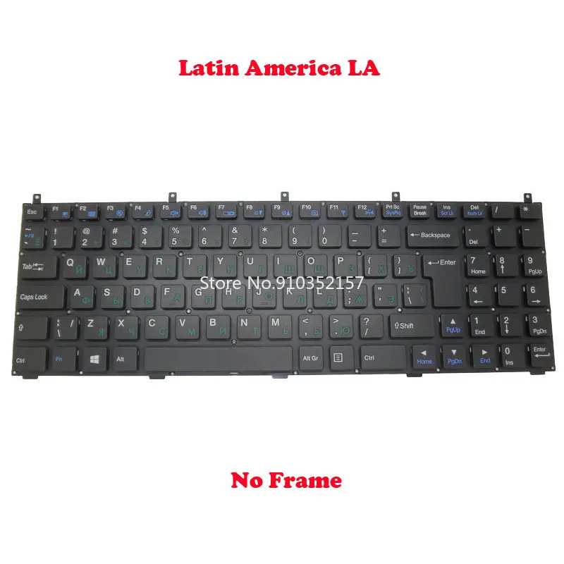 ARFR PO TR Keyboard For CLEVO M9800 M980NU MP-08J46AF-4307W MP-08J43IN-430 MP-08J46LA-4307W MP-08J46P0-430 MP-08J46TQ-4309W