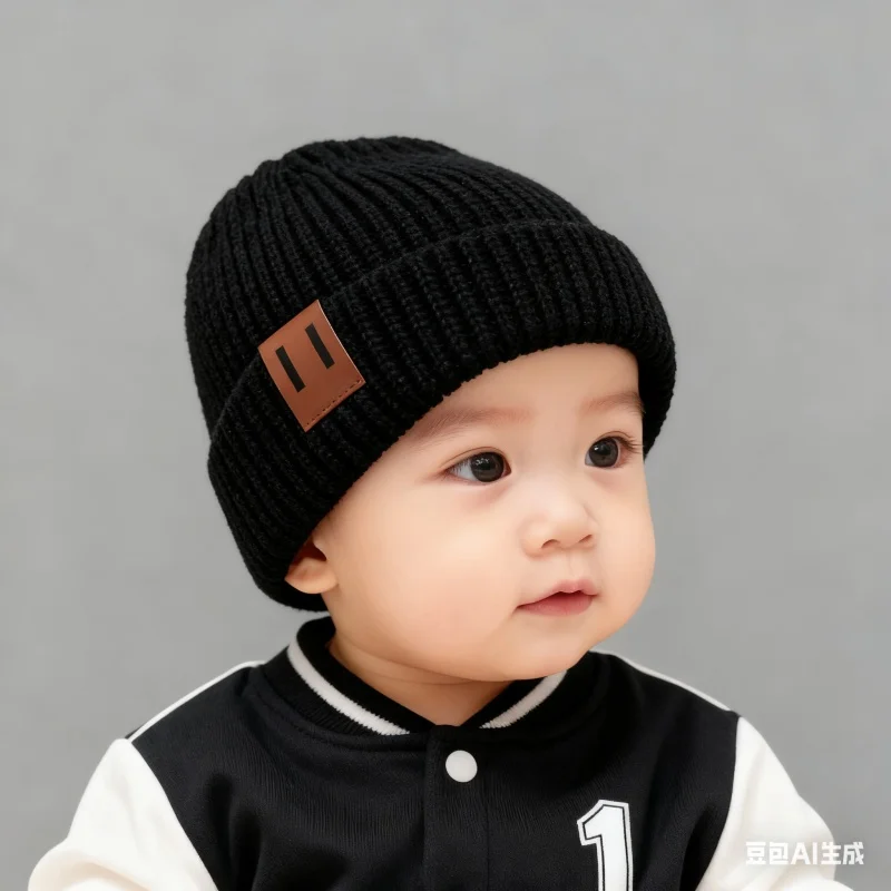 

1pc/ 2pcs/ 3pcs / 0-3 years old knitted hats / winter and autumn warm hats / cute baby hats,boy and girl beanies cap