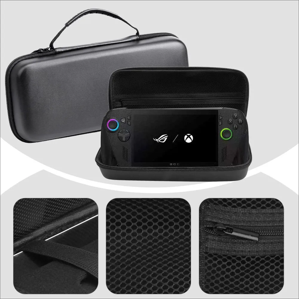 حقيبة تخزين لملحقات ألعاب ROG Xbox Ally / Xbox Ally X 2025 - حقيبة يد صلبة مقاومة للصدمات من مادة EVA
