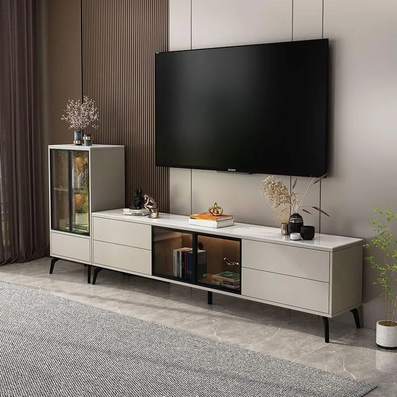 

Floor Mount Tv Stand Nordic Background Gaming Large Tv Stand Organizer Ornament Muebles De Television Furniture Accessories
