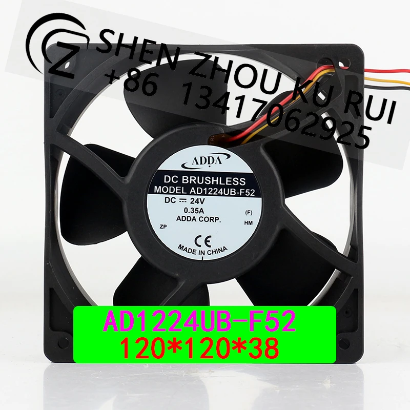 

Шкаф для измерения скорости преобразователя частоты ADDA 24 В 0,35 А AC EC 12038 120x120x38 мм 12 см AD1224UB-F52 охлаждающий вентилятор