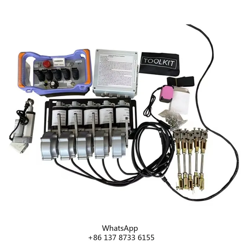 

12V/24V Waterproof 5 Motors Joysticks Lorry Truck Remote Control Kits Truck Crane Joystick Wireless Remote Control