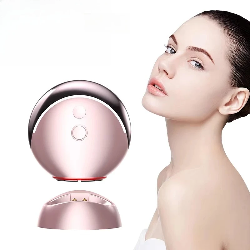

Home Beauty Care Device 8 Technologies in 1 RF Radio Frequency Deep Care Skin RF EMS Beauty Instrument with Charging Base