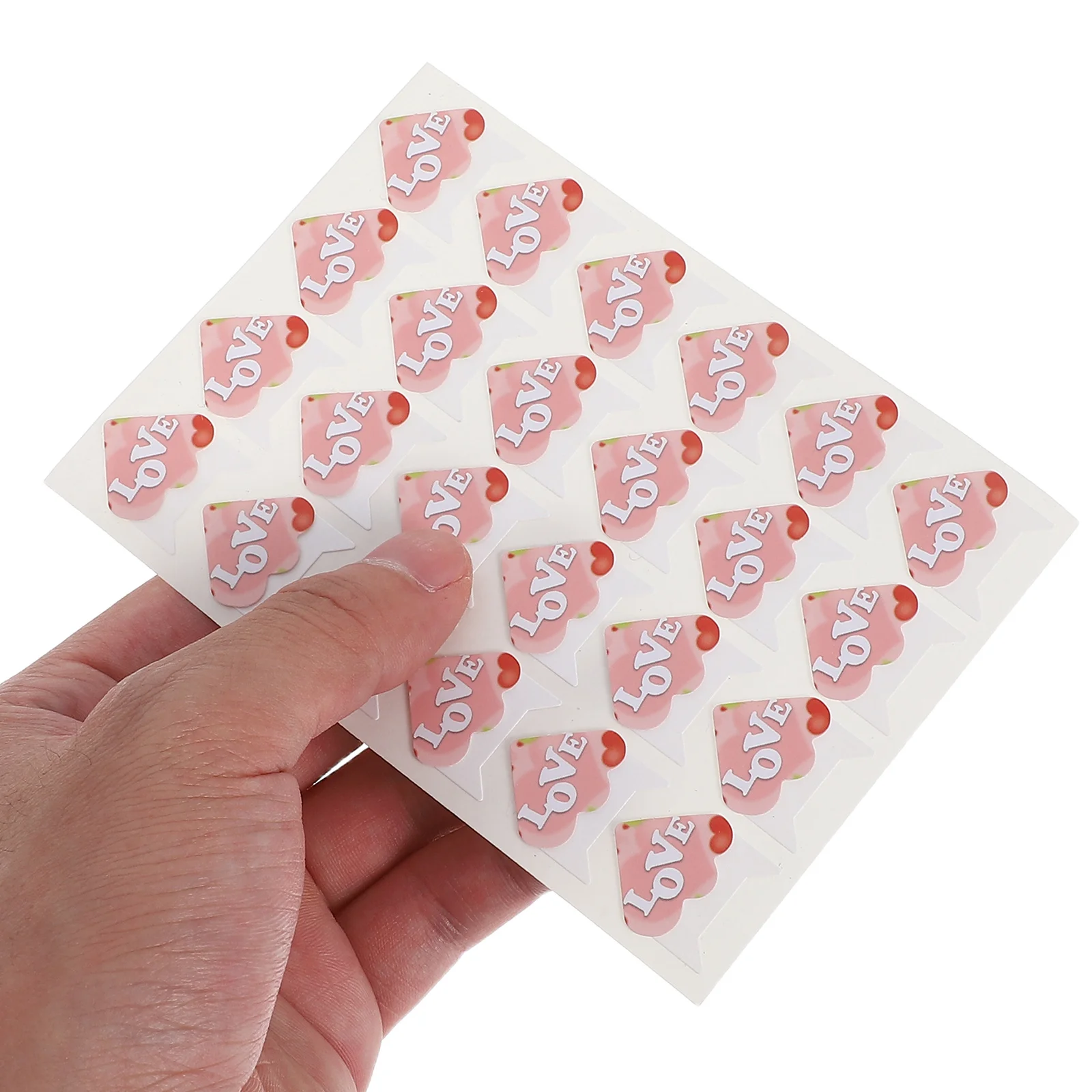 

240Pcs Photo Corner Stickers Heart Pattern Self-Adhesive Mounting for Scrapbooks Albums DIY Decor Album Corners