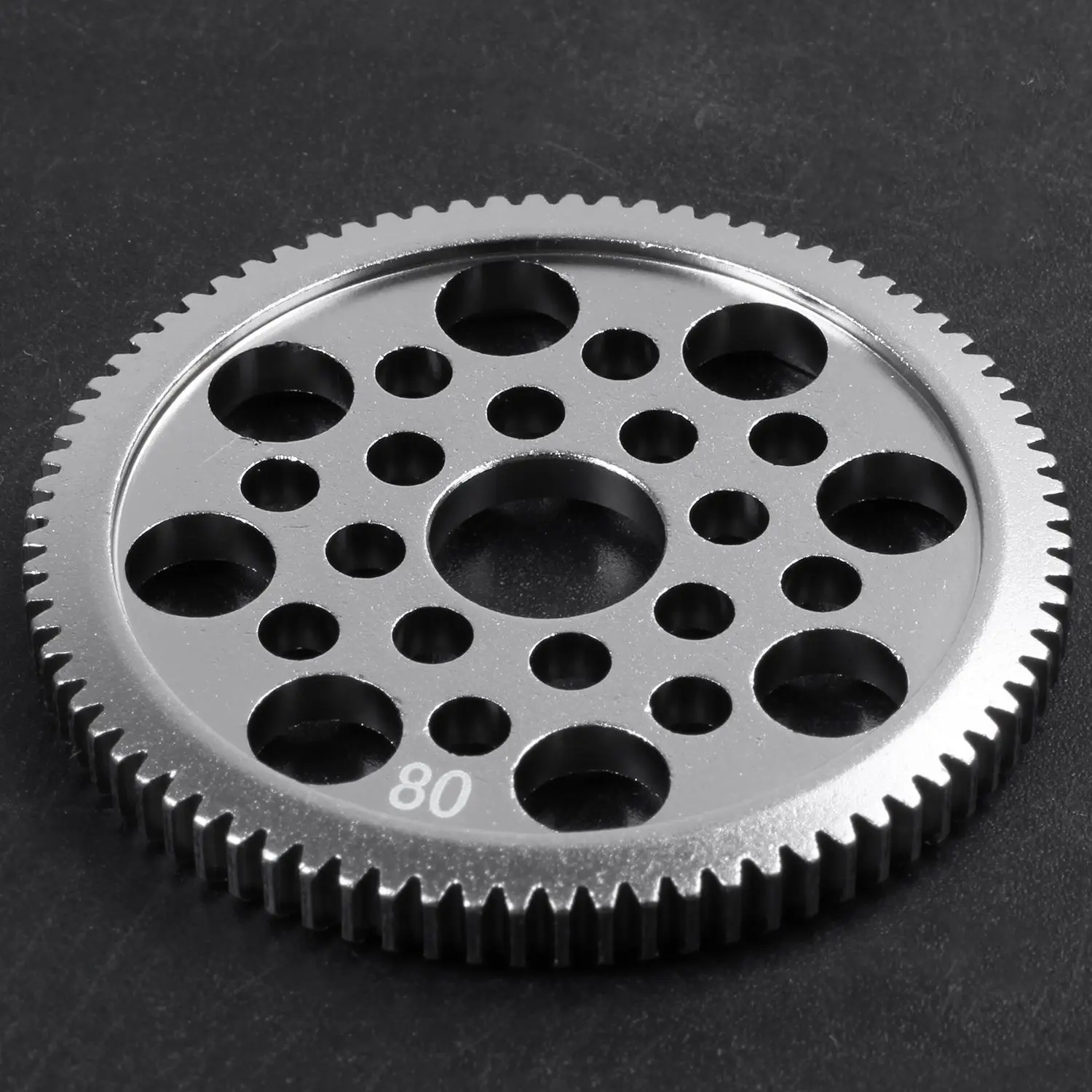 Aluminum alloy 48p Spur Gear 80t for Sakura D3 Cs S Xi XIS 1/10 Drift Racing Car