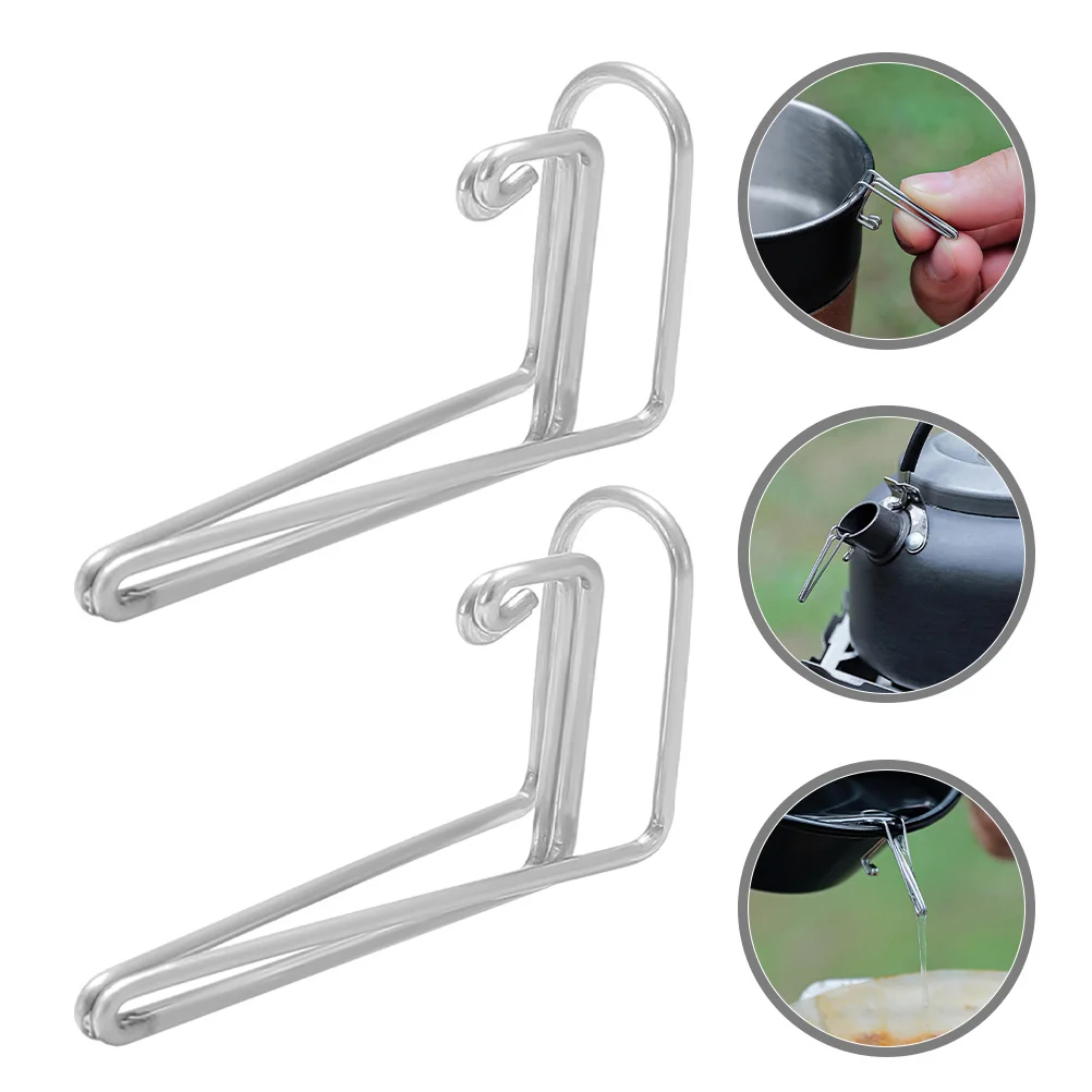 

2Pcs Reliable Stainless Steel Coffee Drip Spout Metal Spout for Accurate Filling and Pouring Teapot Guide Frame