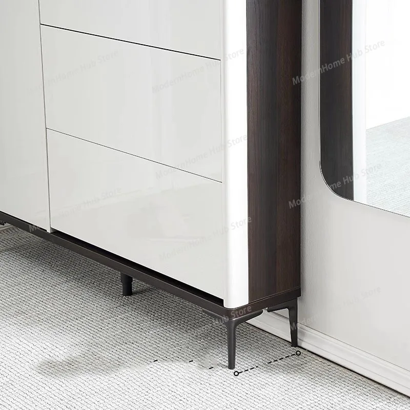 Luxury, advanced feeling, ultra-thin dumper, porch cabinet, integrated door household small-sized lockers.Shoe Cabinets