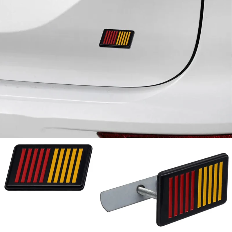 

New Styling Metal Car Trunk Emblem Front Grille Badge Sticker For Mitsubishi RalliArt Logo Lancer Ralli Art 9 10 Asx Outlander