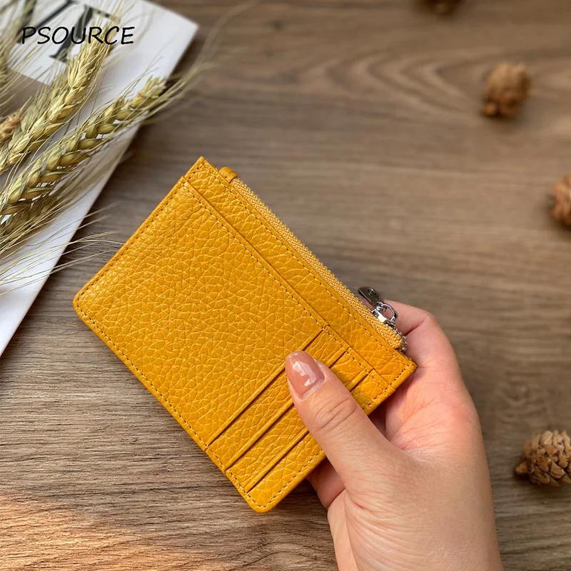 

2023 Asulike Designer Luxury Bags Genuine Leather Unisex Multi-function Card Wallets Convenient Durable Purses ID Folder Package