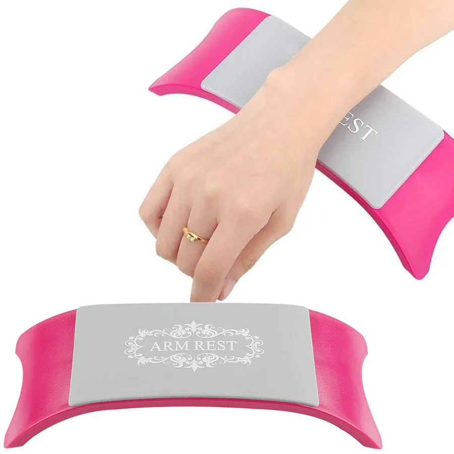 Silicone wrist support cushion for manicure, hand support pillow, non-slip for nail salon and nail art