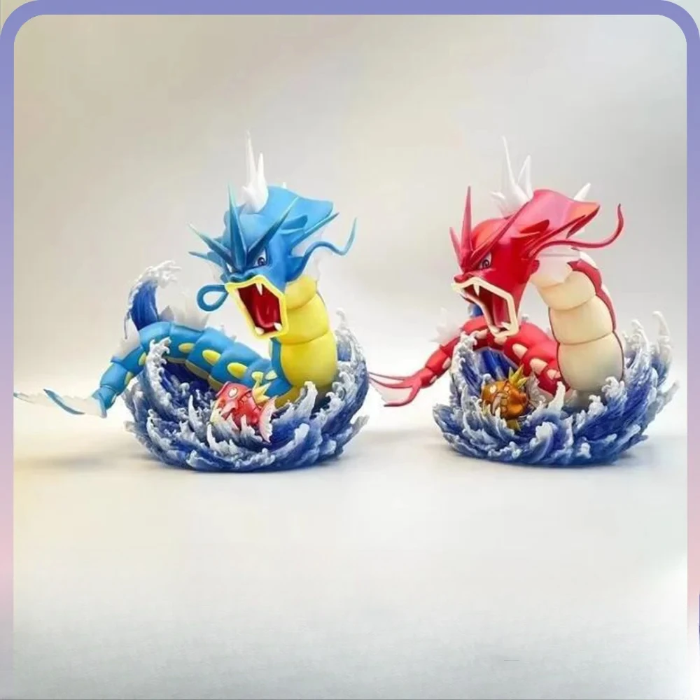 Figura de Pokémon de Anime, figuras de acción de Gyarados, figura bonita de Gyarados, estatua de Pvc, modelo de colección de muñecos, juguetes decorativos, regalos para niños