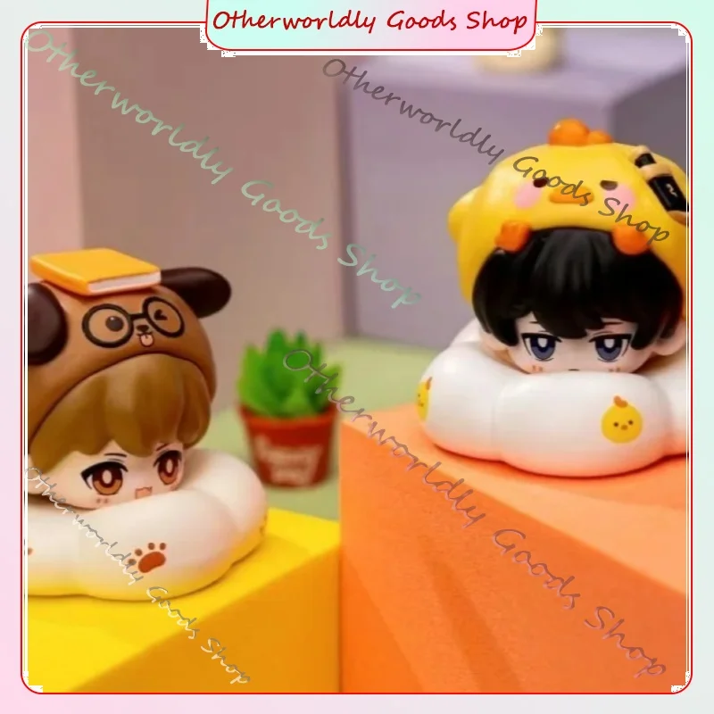 A tumba perdida fofo pequeno ninho série empilhamento caixa cega decoração de mesa coleção presente do feriado brinquedos anime estatueta