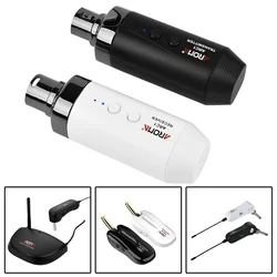 Aroma  5.8GHZ Wireless Microphone System ARC1 Rechargeable Transmitter Receiver Wireless Audio Microphone Plug On XLR