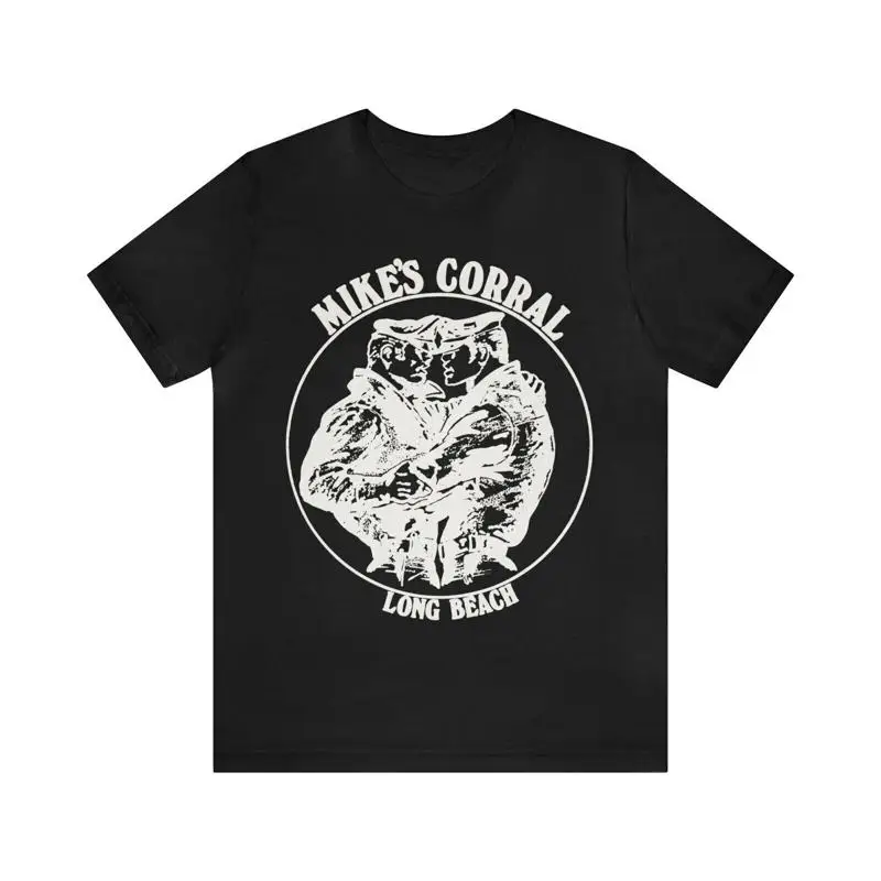 

Футболка Mike's Corral Long Beach CA Leather Bar 70-х 80-х годов