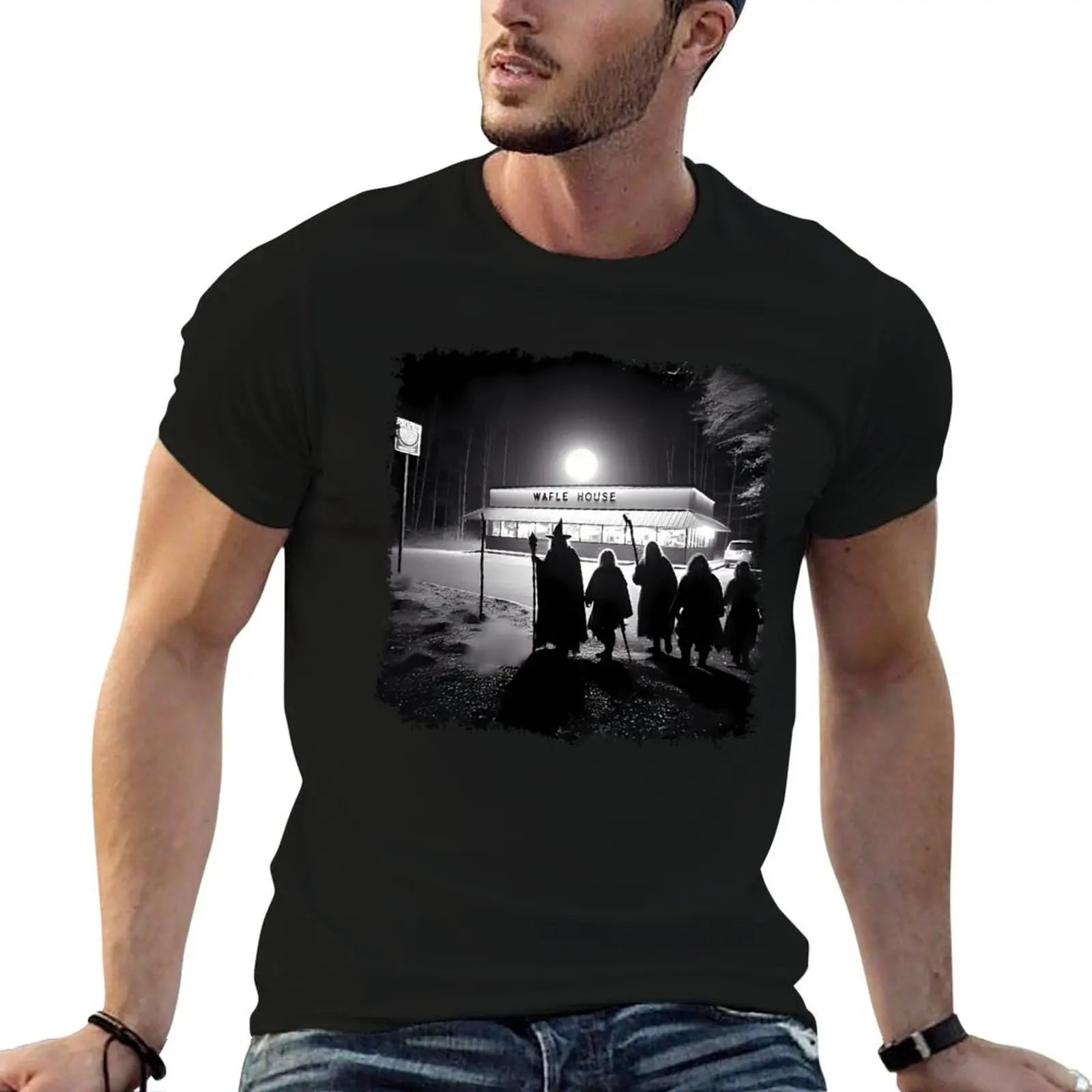 

F.E.L.L.O.W.S.H.I.P At Waffle Restaurant T-Shirt anime t shirts oversize men t shirt cotton 100% T-Shirt