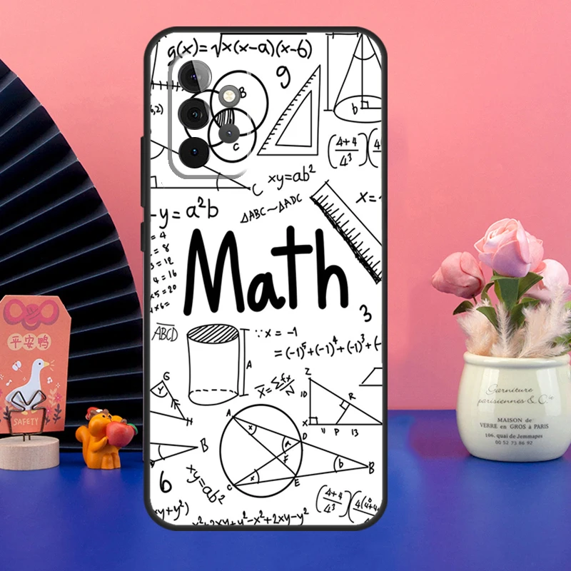 Physics Math Formula Equation Case For Samsung Galaxy A54 A34 A24 A14 A73 A53 A33 A23 A13 A52 A32 A22 A12 A51 A71 Cover