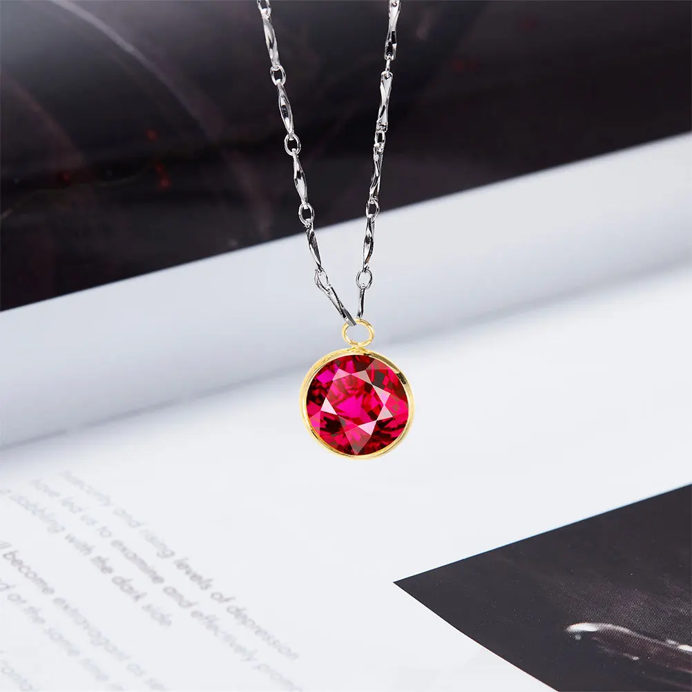 

50pcs Round Blank Bezels Rhinestone Pendant Settings Stainless Steel Diy Jewelry Making Accessories Hanging Hole Metal Pendant
