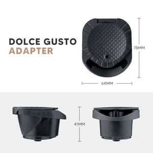Bộ chuyển đổi ICAFILAS có thể tái sử dụng cho Dolce Gusto Piccolo XS Maker, cho Nescapé S Plus, Nespresso Coffee Capsule 10 Bộ điều hợp bán hàng chính Senseo - 3