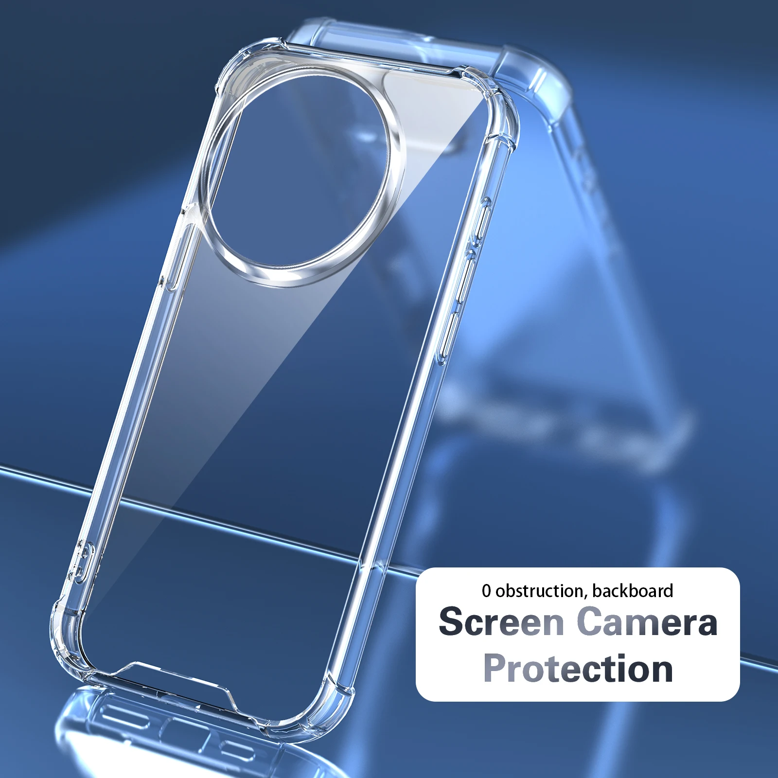 Para Oneplus 13 13R Funda nueva cubierta anticaída acrílica transparente anticaída de cuatro esquinas para Oneplus ACE5 Pro Funda a prueba de golpes