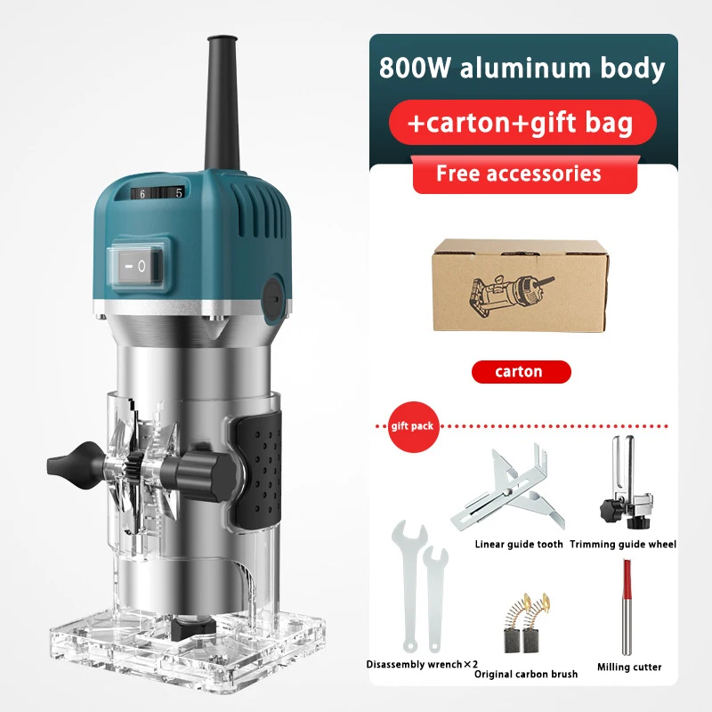 20256 ความเร็วปรับขอบงานไม้ตัดและ Slotting Machine แกะสลักเครื่องกัดไม้เครื่องกลและไฟฟ้า