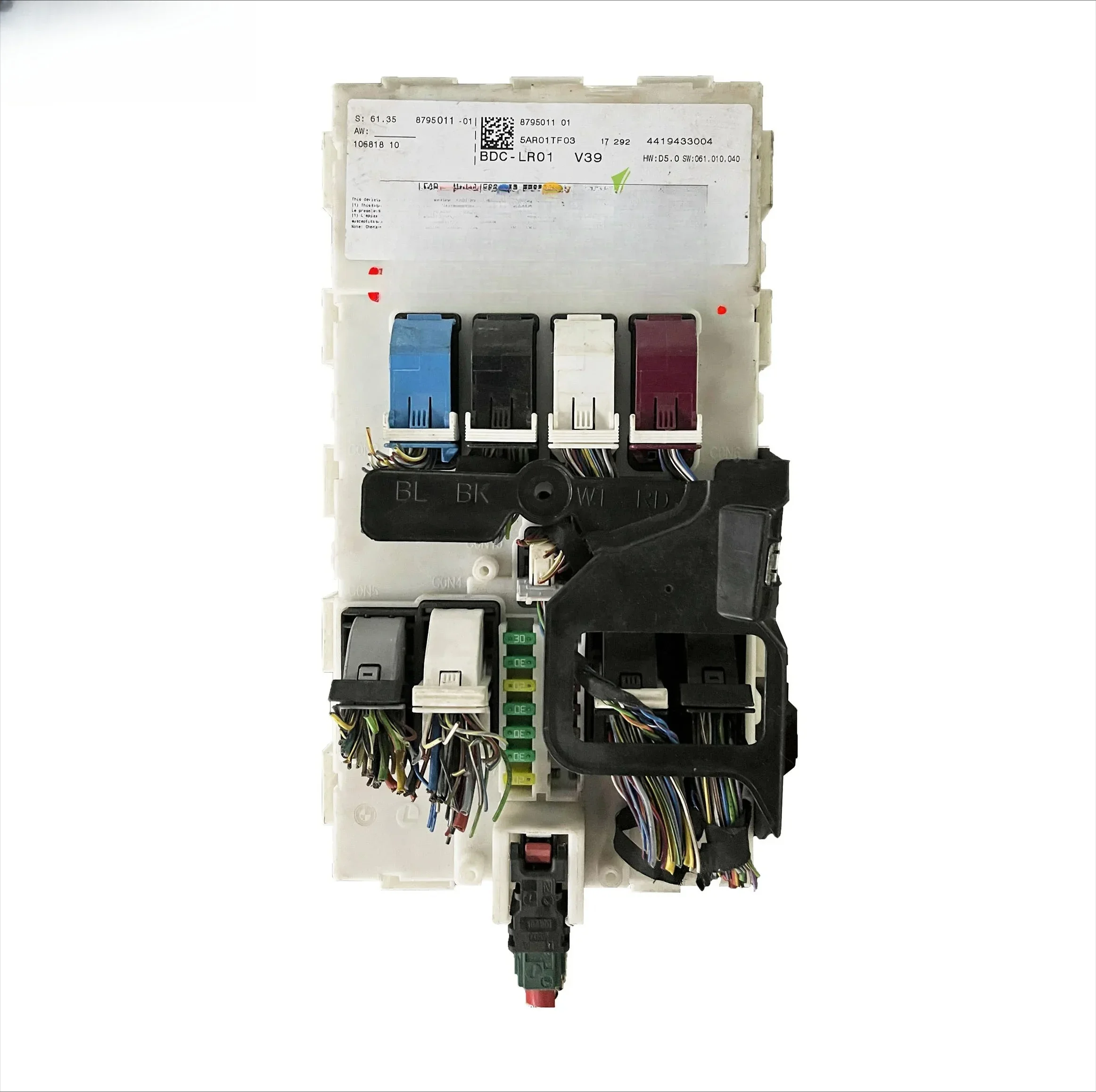 

For BM W X5 F15 BCM Body Control Unit 8795011 4419433004 E9116RI-001097 2611-13-9385 2611139385 BCU BCM