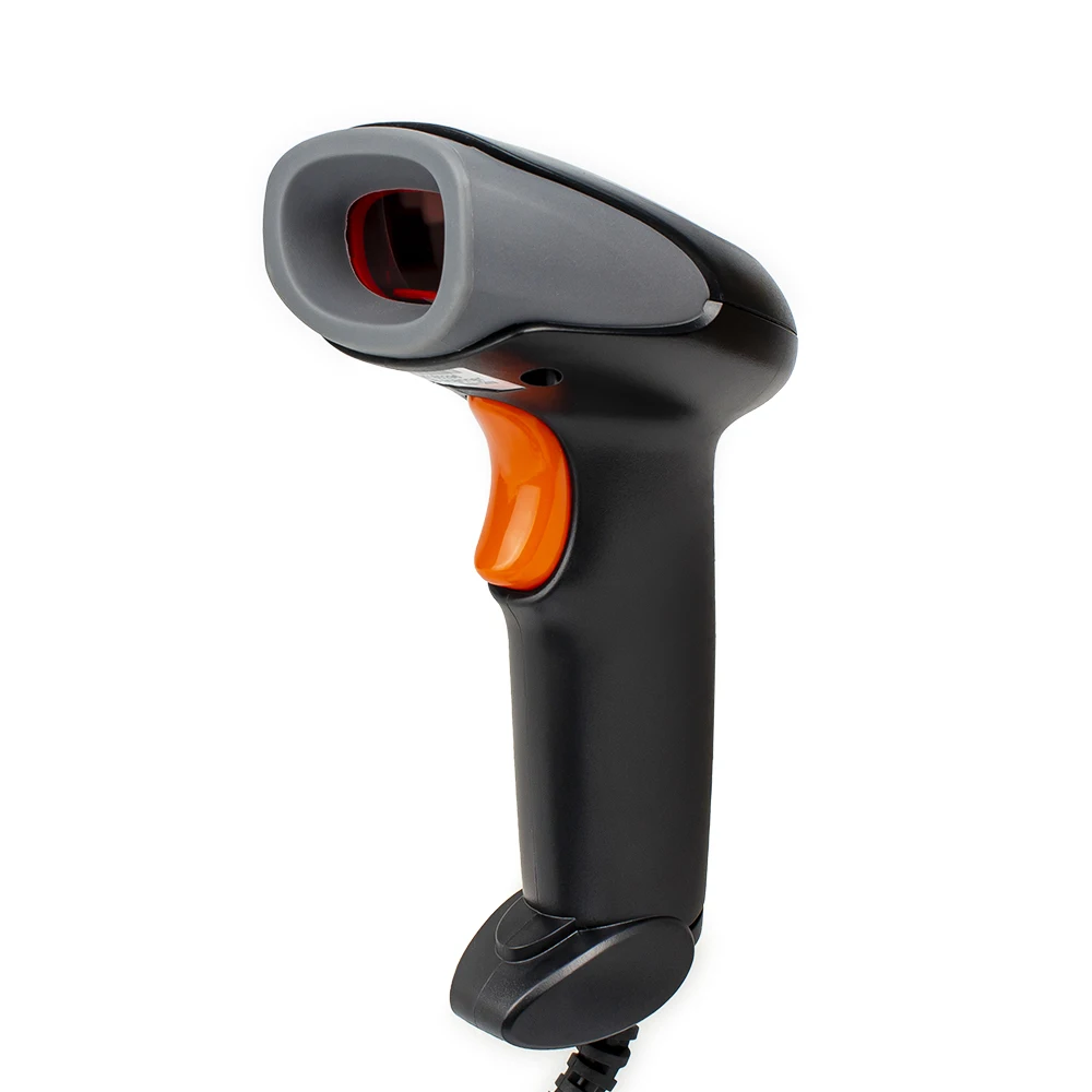 Yanzeo L1000 1D Laser Handheld Barcode Scanner Wired Barcode Reader USB Gun Reader for Supermarket Library Warehouse