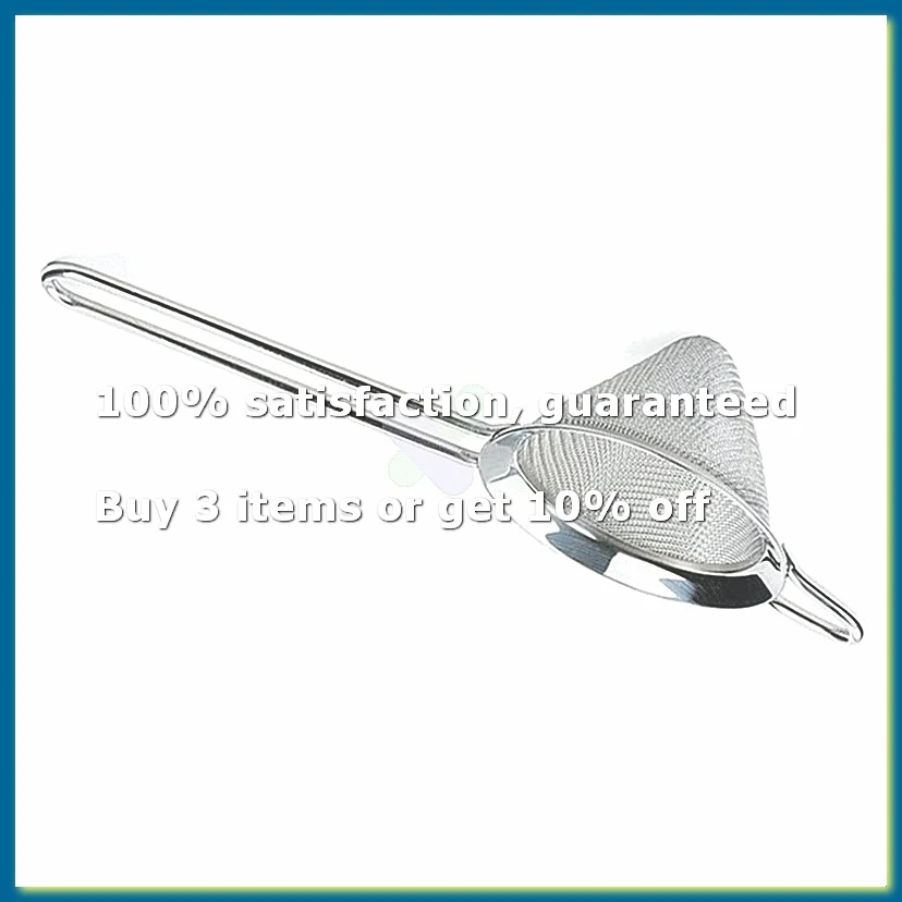 Cocktail Fine Strainer Stainless Steel Conical Mesh Strainer Professional Bar Tool-AD33