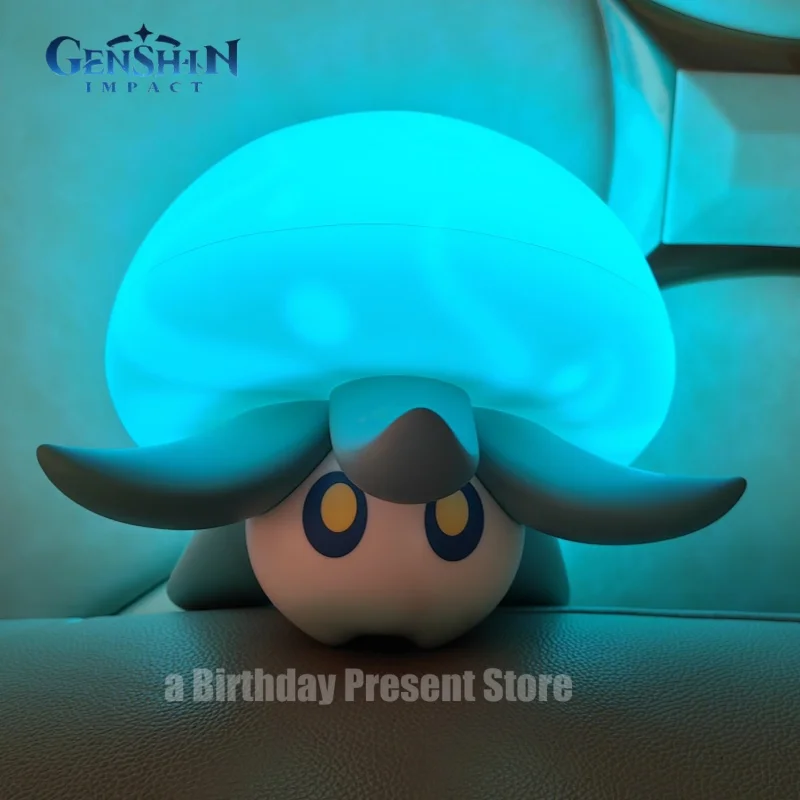 

Mushroom Anime Genshin Impact Genuine Floating Mushroom Character Night Light Children'S Bedside Table Children'S Gift